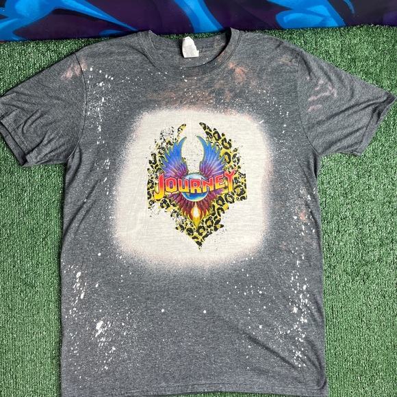 Journey Bleached Tie Dye Tee - Picture 2 of 4